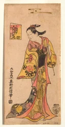 La esposa del montador de pergaminos, Osan, 1725-30
